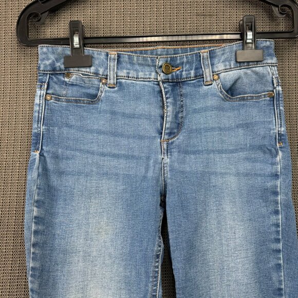 Talbots Womens Simply Flattering 5-Pocket Straight Leg Denim Jeans Size 2P - Picture 1 of 13